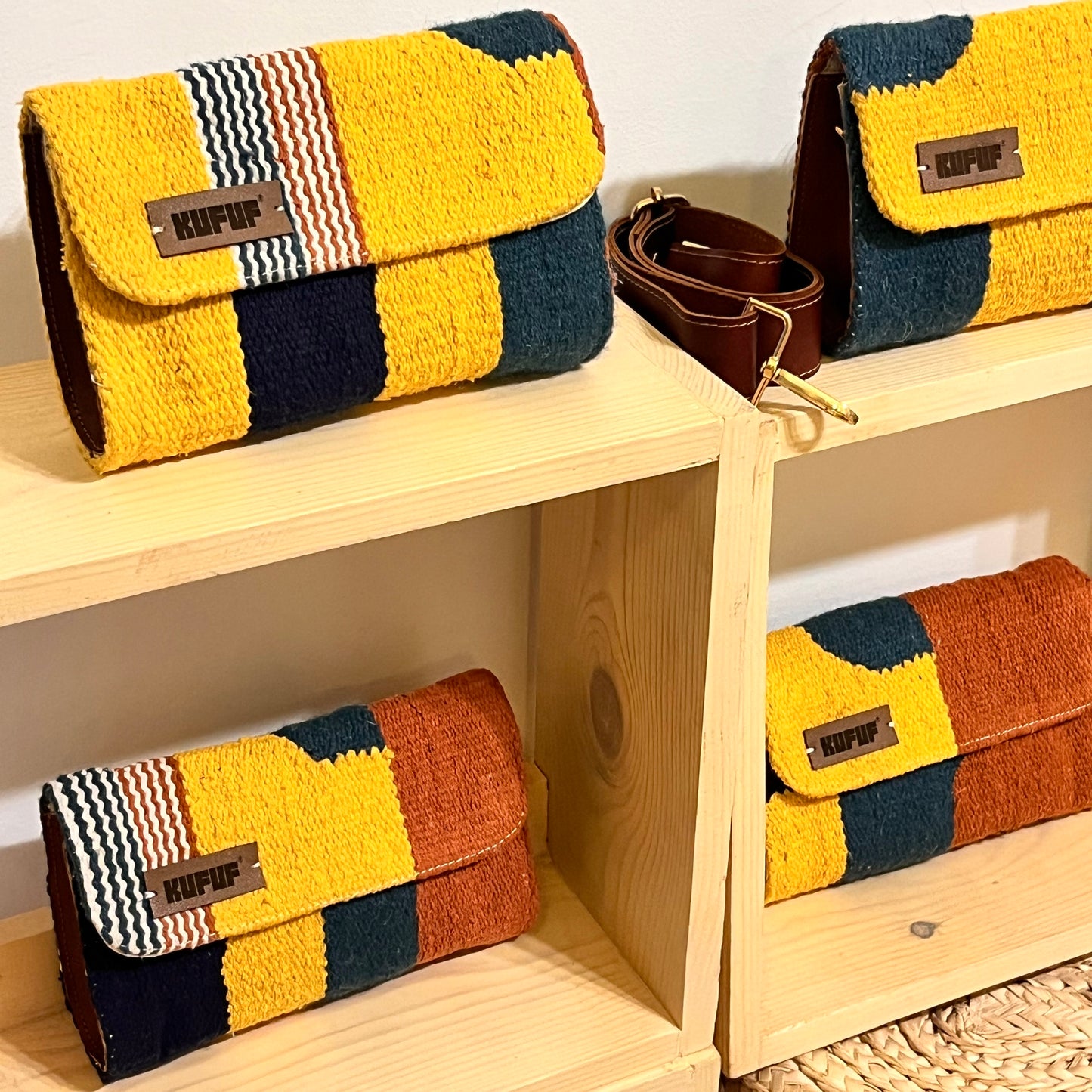 Abstract Small Handbag