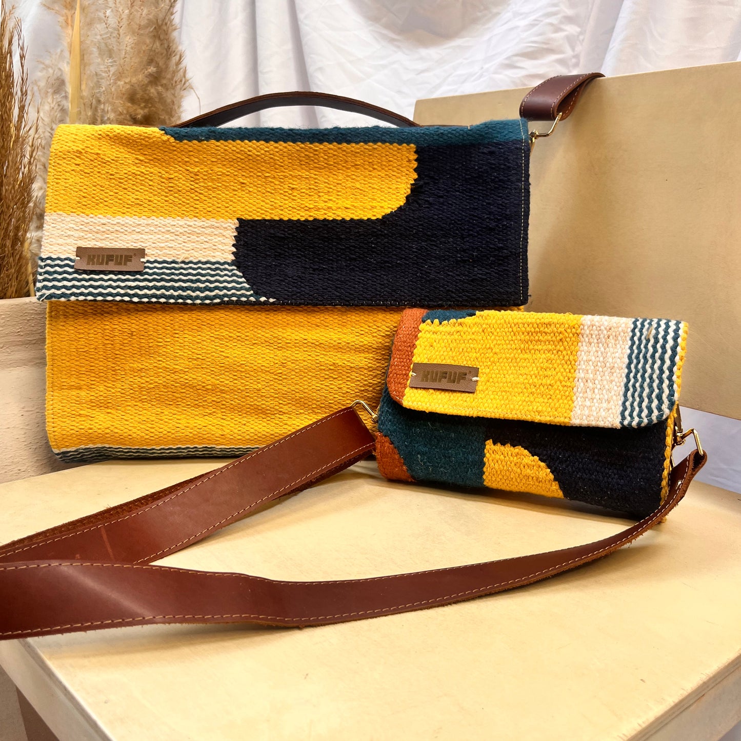 Abstract Small Handbag