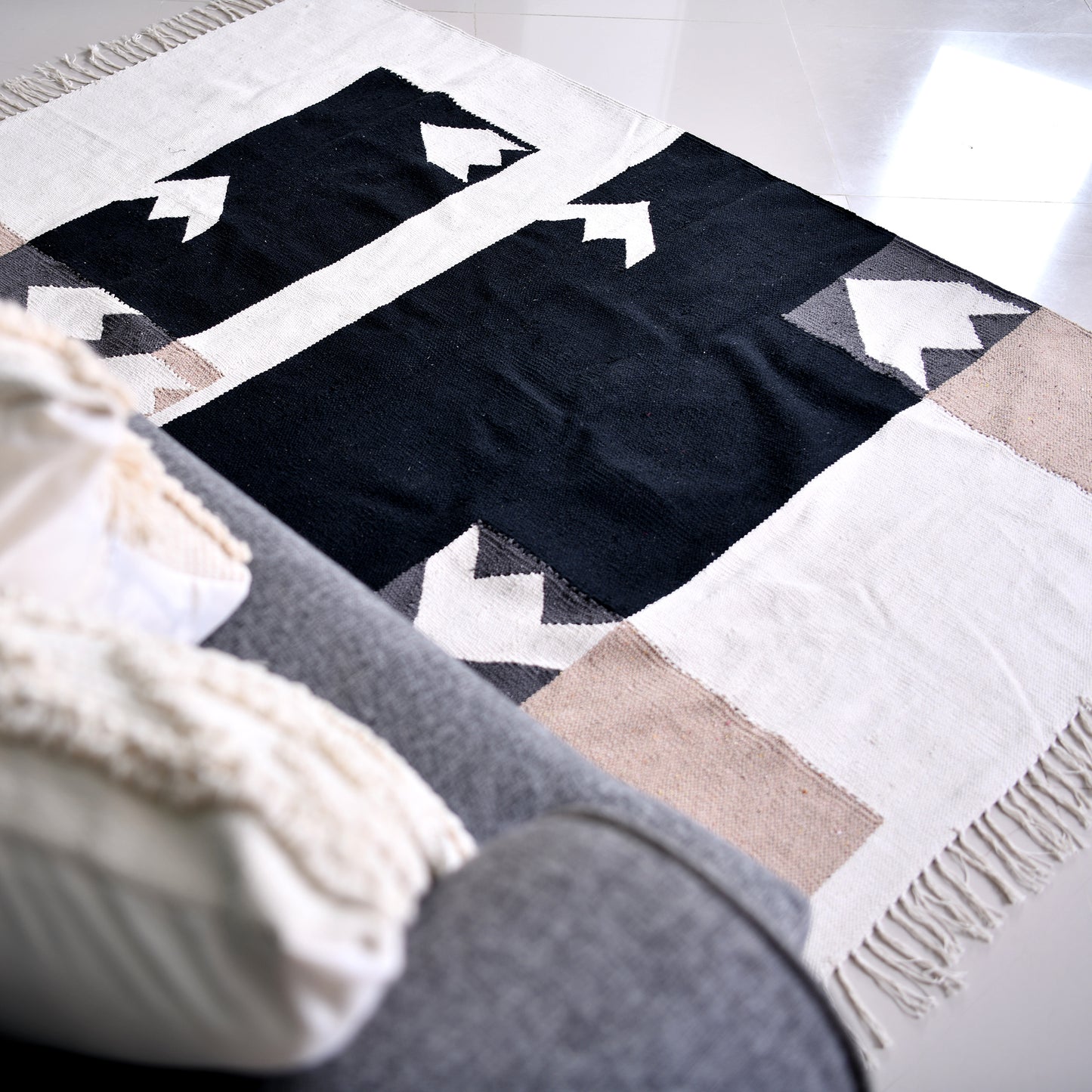 Revival Cotton Kilim Carpet