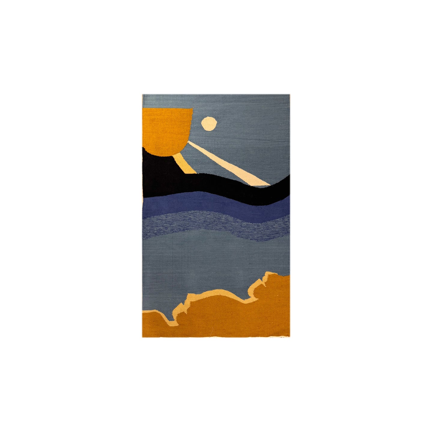 Sea Soliloquy Kilim Wall Art