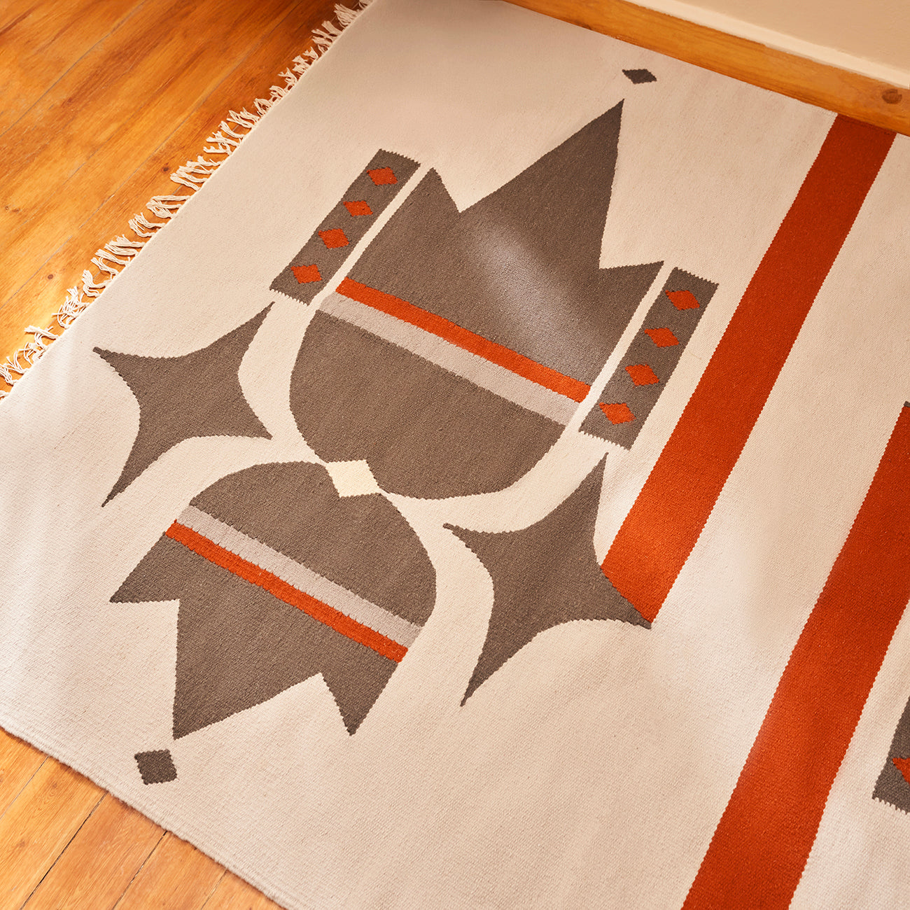 Lotus Flower Kilim Carpet