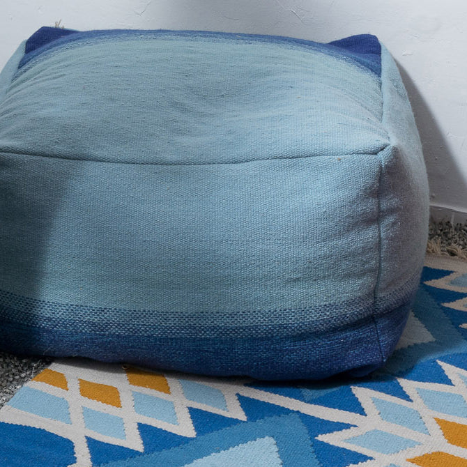 Shades Kilim Pouf