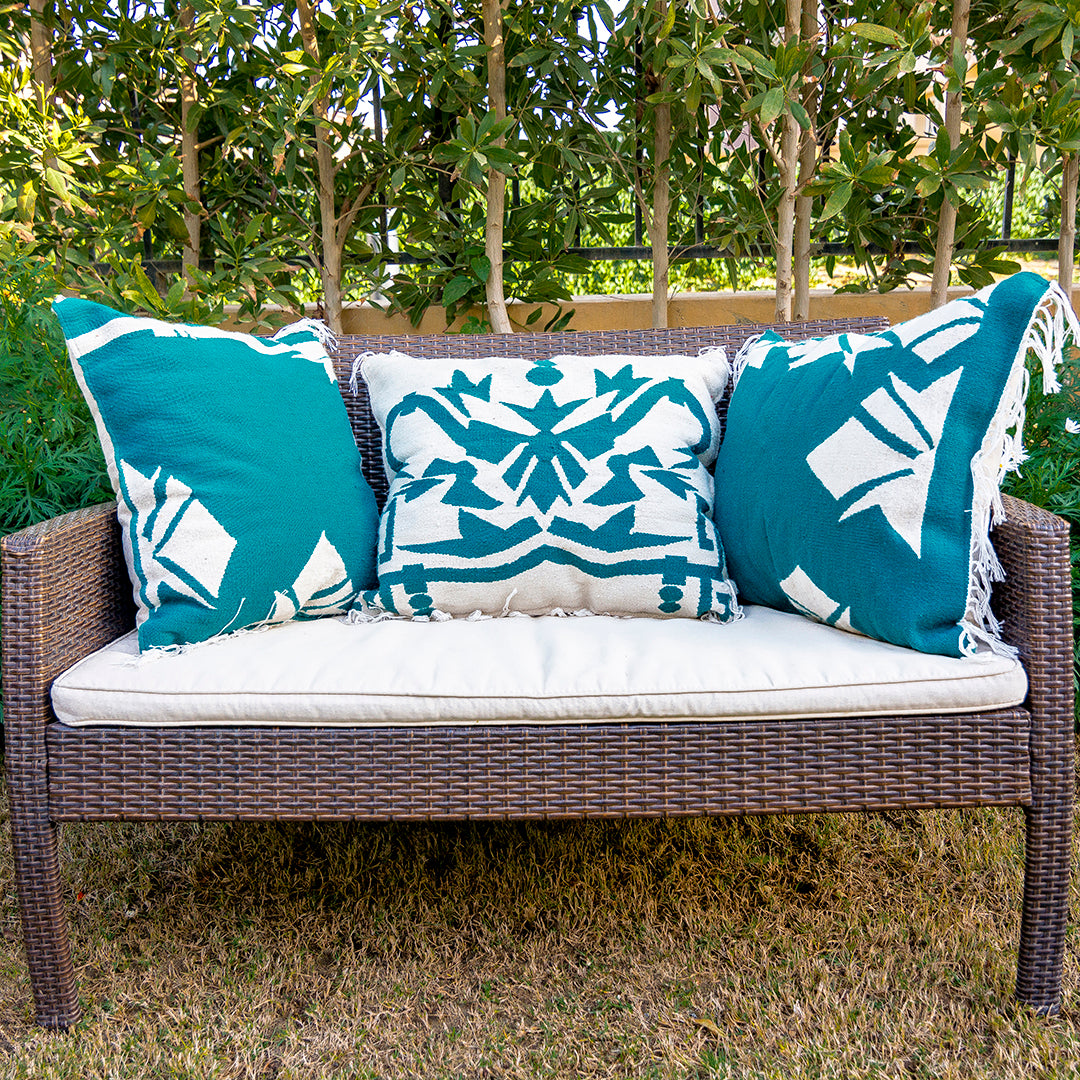 Flower Bucket Kilim Cushion
