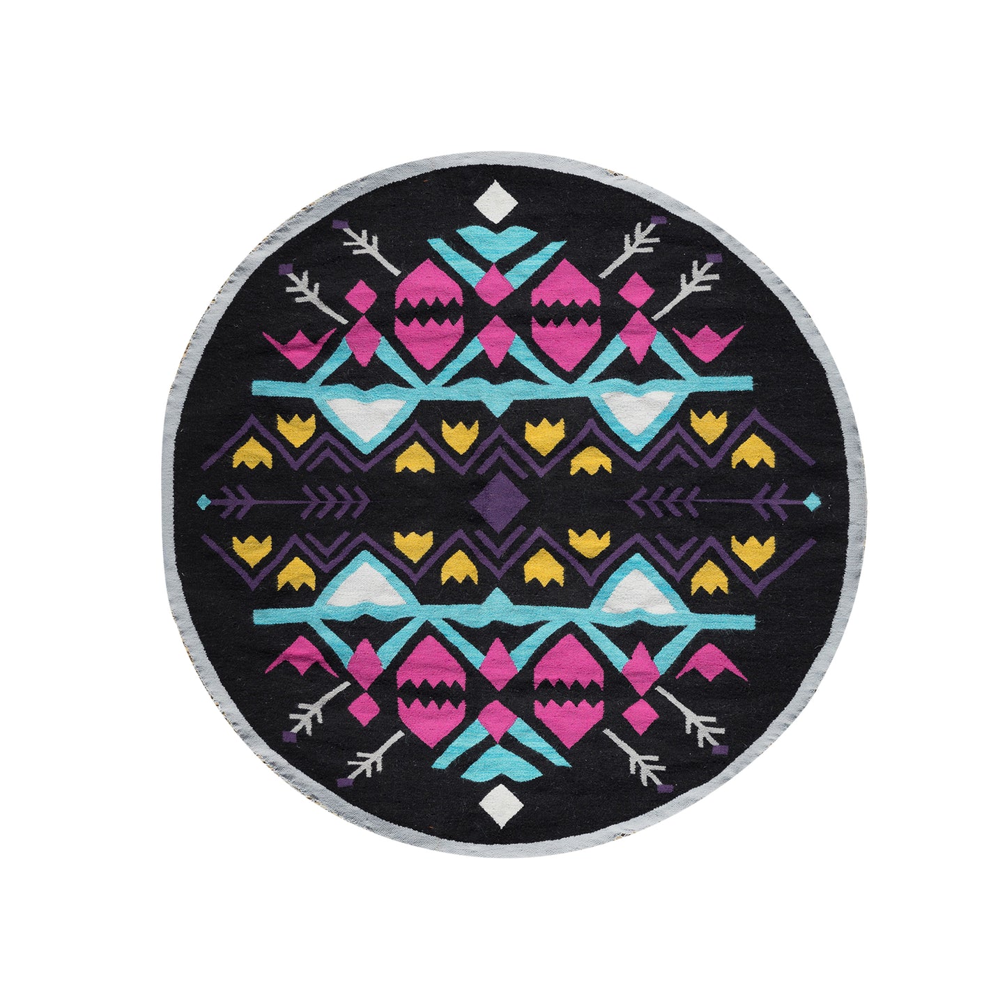 Mandala Kilim Round Rug