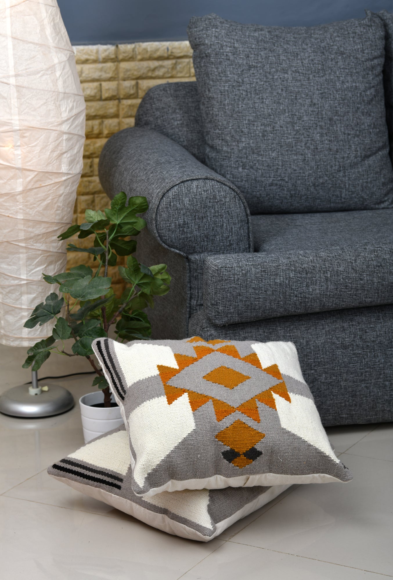 Shining Sun Kilim Cushion
