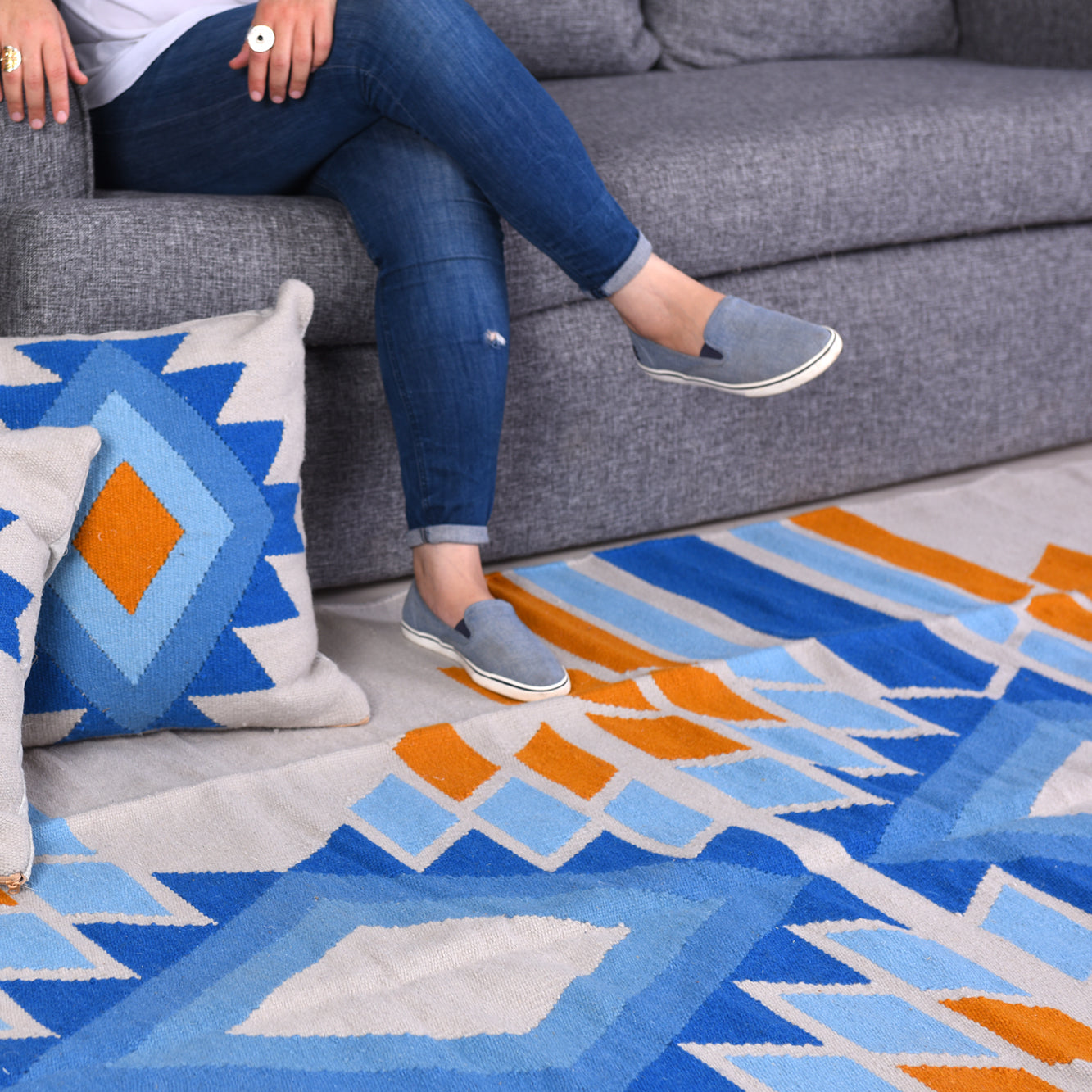 Summer Vibes Kilim Carpet