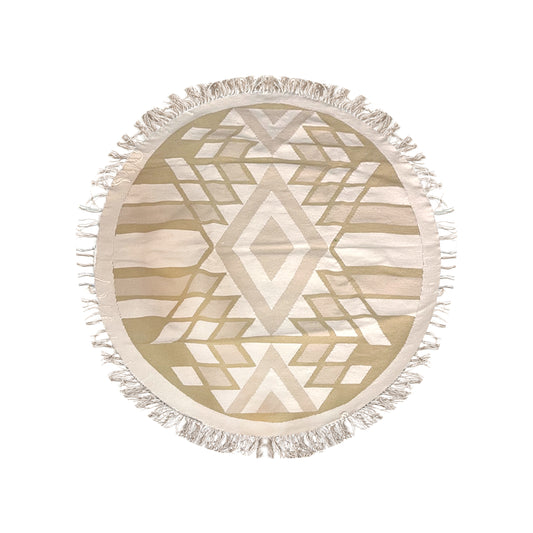Summer Vibes Kilim Round Rug