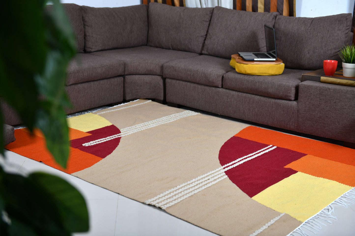 Sun Scene Kilim Carpet
