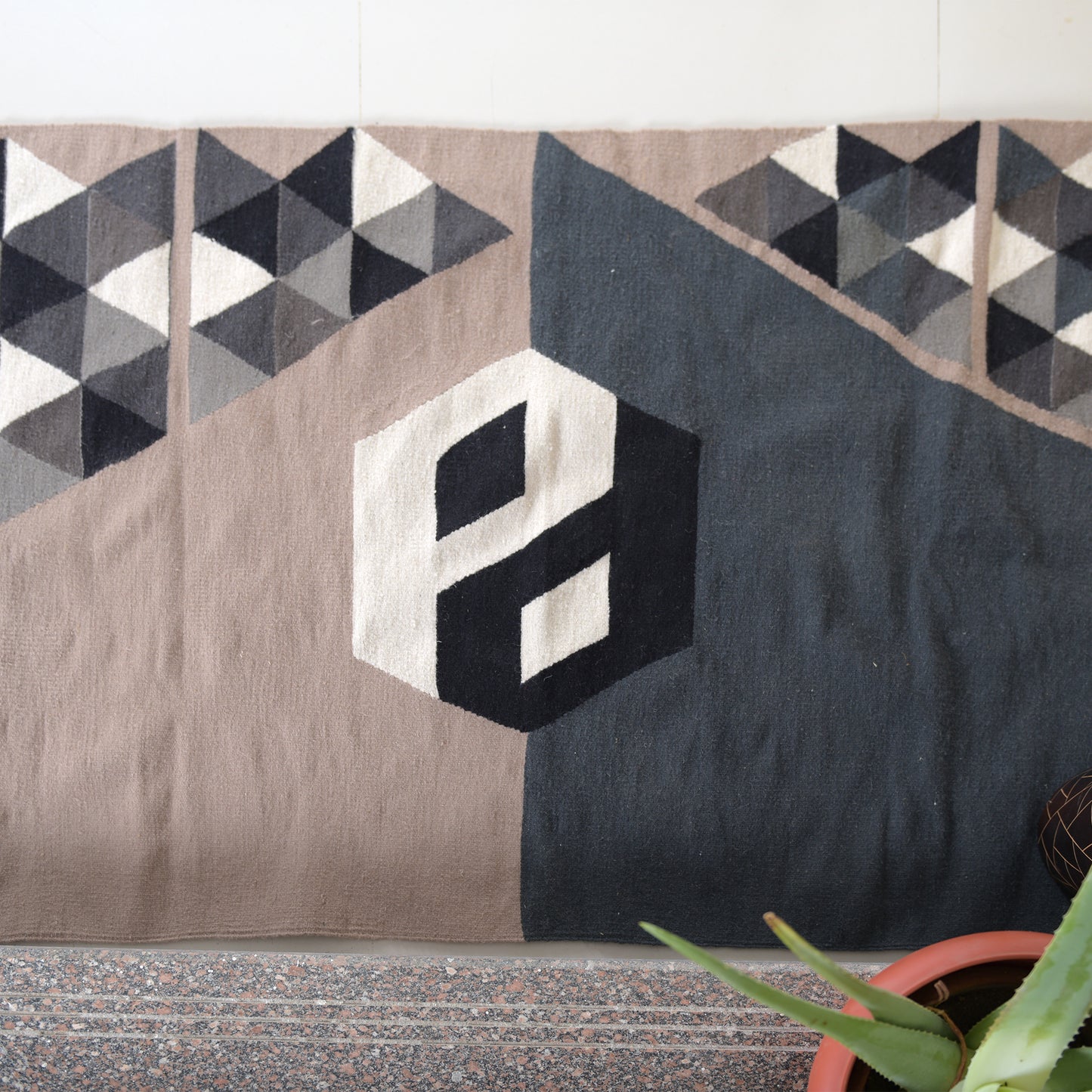 Yin Yang Kilim Carpet