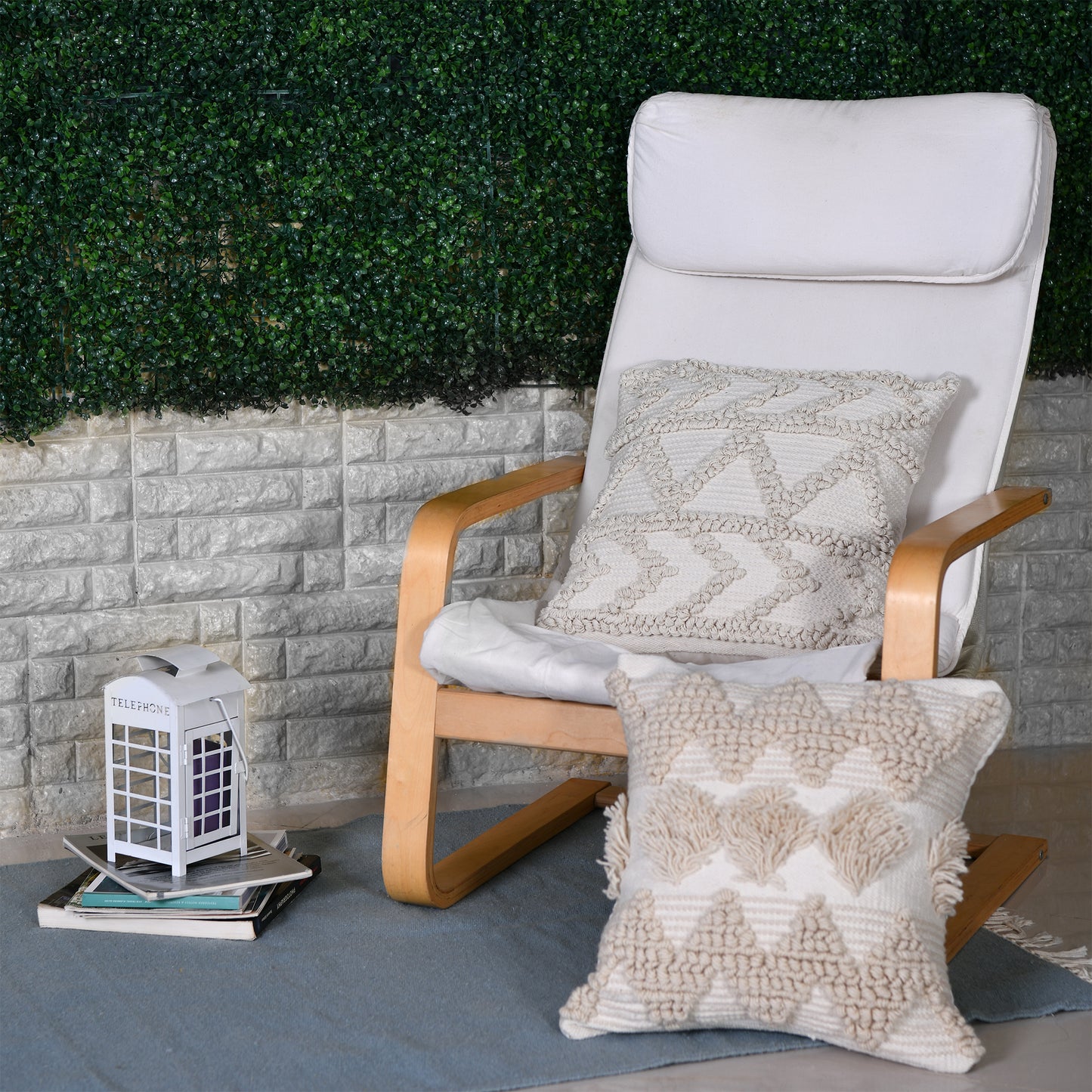 Shaggy Kilim Cushion