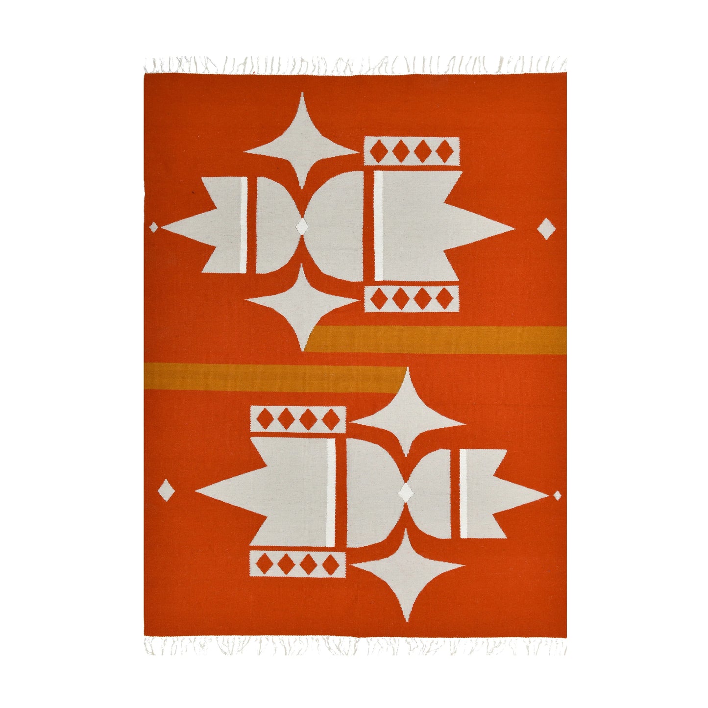 Lotus Flower Kilim Carpet