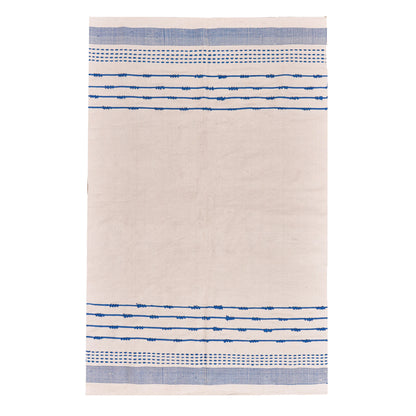 Textured Cotton Kilim Rug