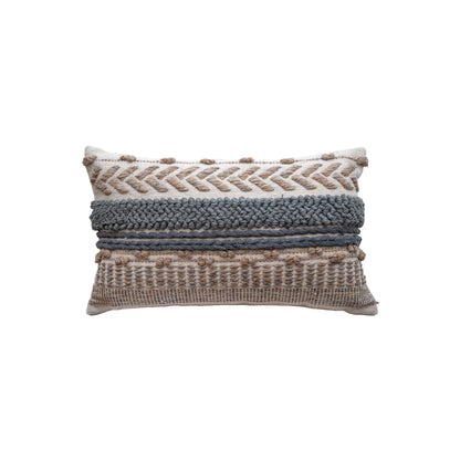 Textured stripes Kilim Cushion