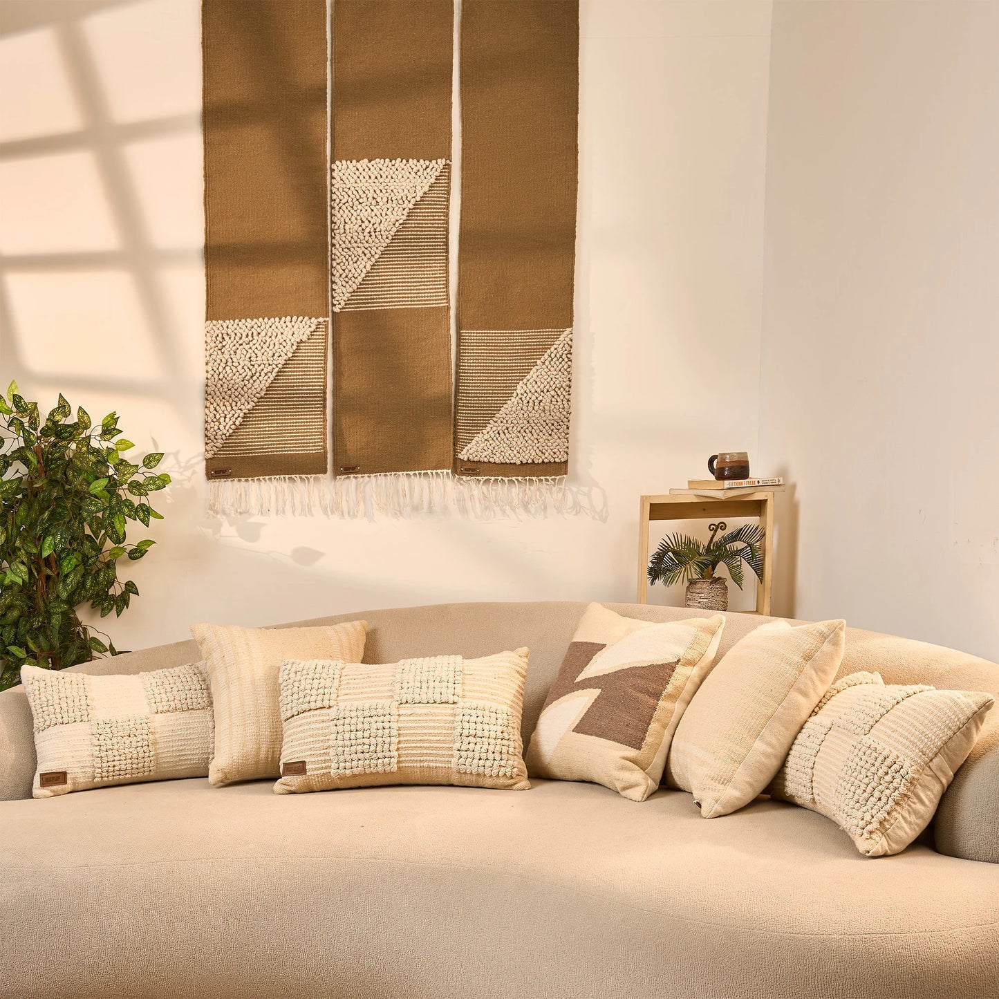 Checkered Kilim Wall Art