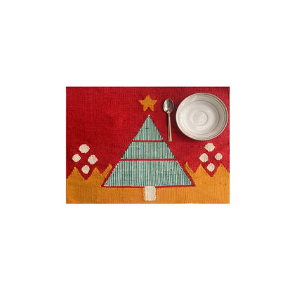 Christmas Cotton Kilim Placemats