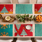 Christmas Cotton Kilim Placemats