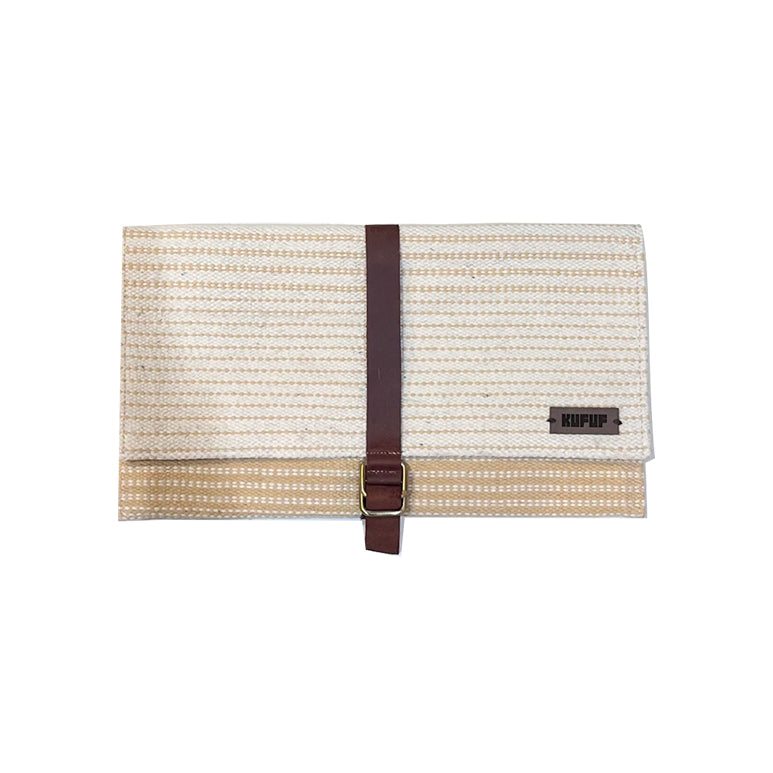 Stripped Handbag - Clutch