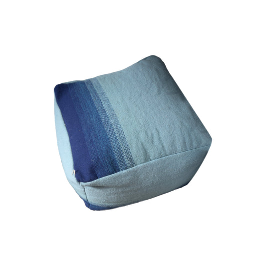 Shades Wool Pouf