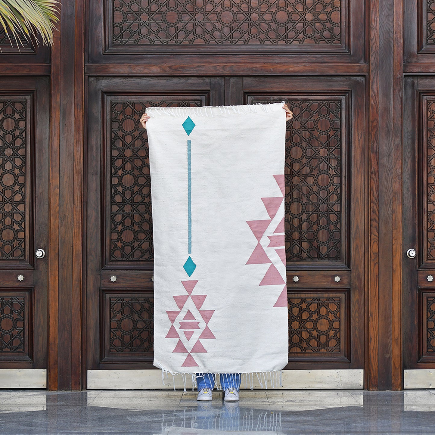 Shining Star Cotton Kilim Rug