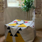 Shining Sun Kilim Pouf