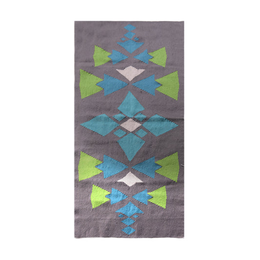 Tree Leaves Kilim Rug